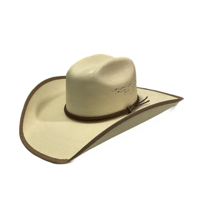 Justin® Men's Bent Rail Fenix Ivory Straw Cowboy Hat JS5256FNX-IV