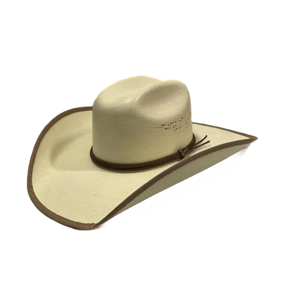 Justin® Men's Bent Rail Fenix Ivory Straw Cowboy Hat JS5256FNX-IV