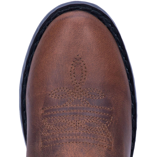 Dan Post Children's Bandito Brown Round Toe Leather Boots DPC2982