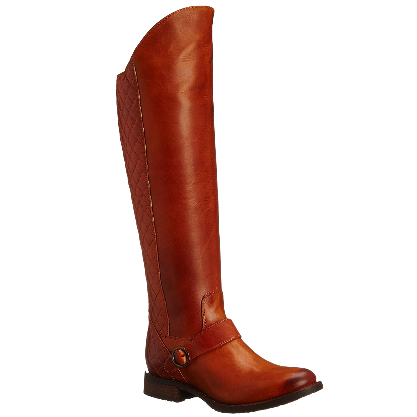 Justin Ladies Suntan Side Zipper Knee-high Boots MSL701