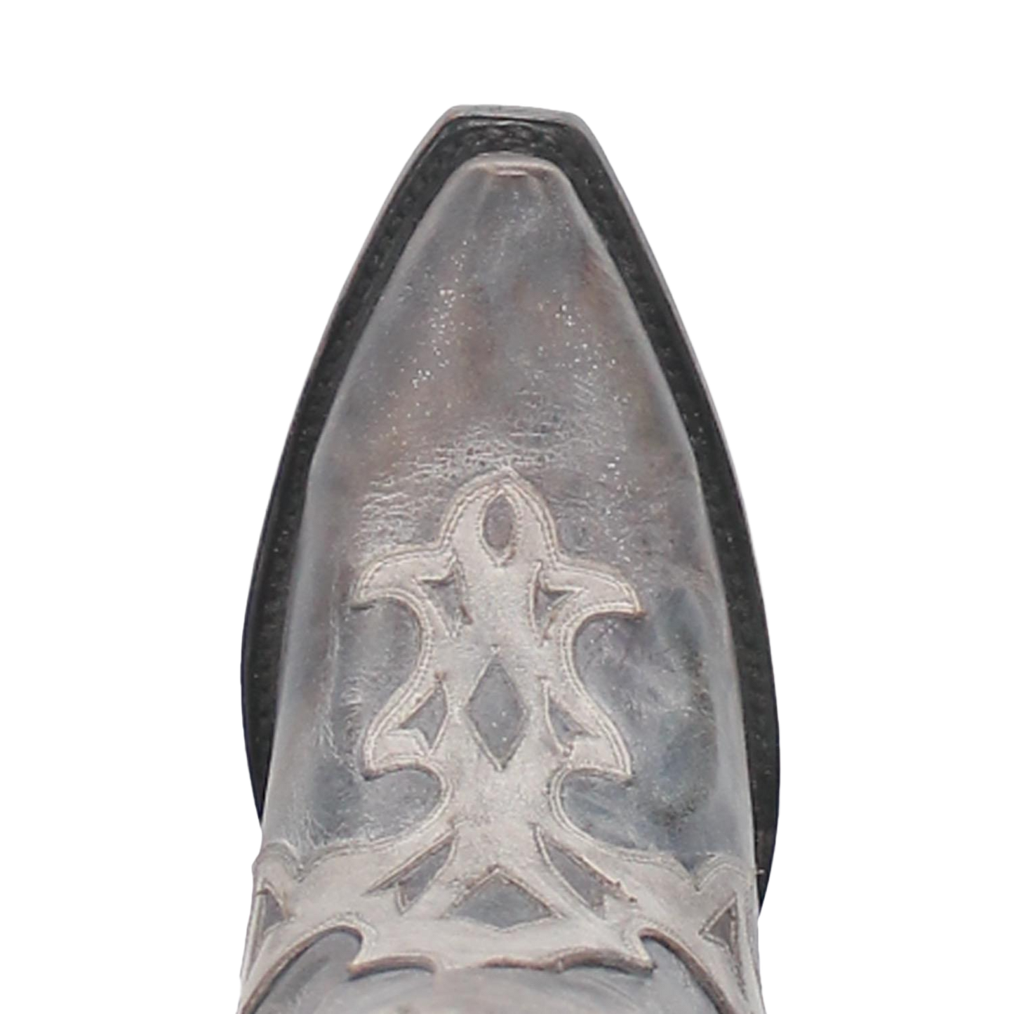 Dan Post Ladies 13" Ameya Grey Metallic With Fringe Western Boots DP4379