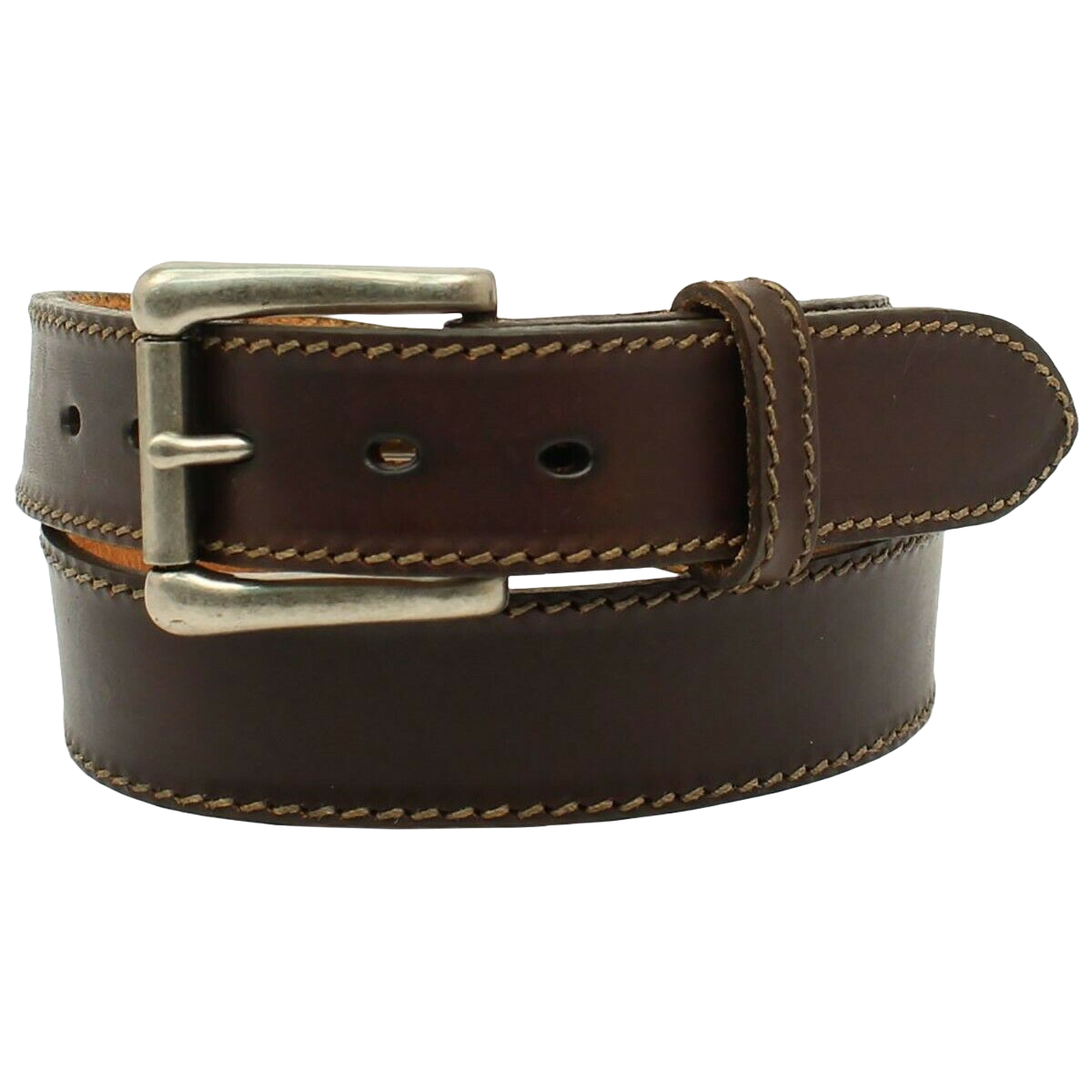 Load image into Gallery viewer, Nocona Men&amp;#39;s Chocolate Ocala Leather Belt N2300947
