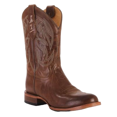 Justin Men's Pearsall Brown Round Toe Boots GR8006 – Wild West Boot Store
