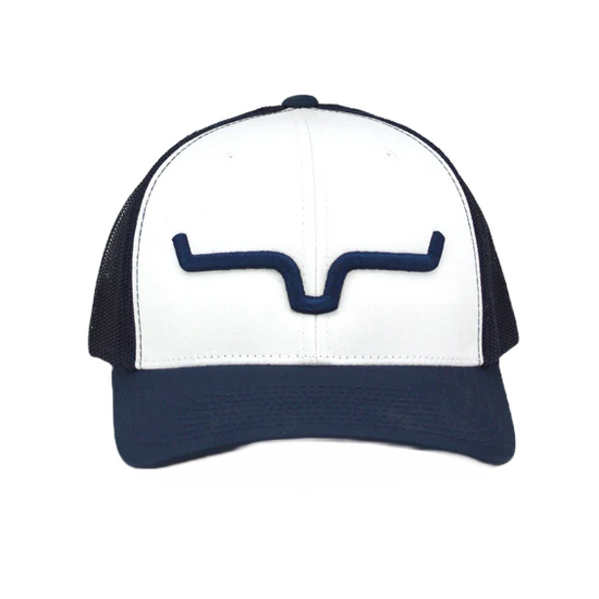 Kimes Ranch® Men's Weekly Navy & White Trucker Cap UHA0000027-WE011