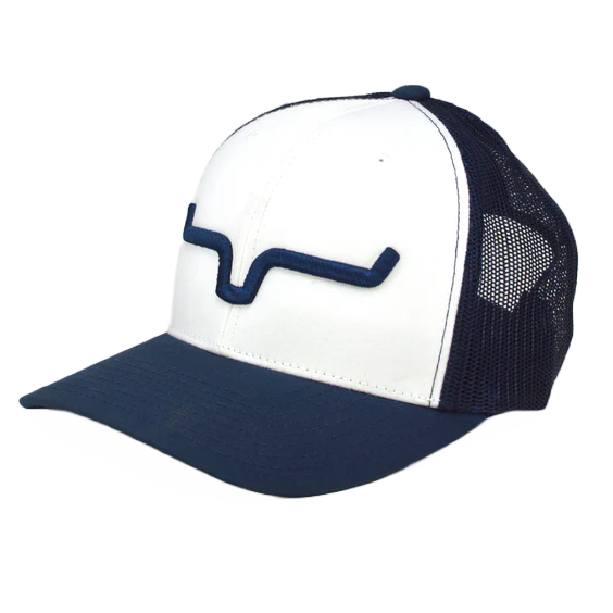 Kimes Ranch® Men's Weekly Navy & White Trucker Cap UHA0000027-WE011