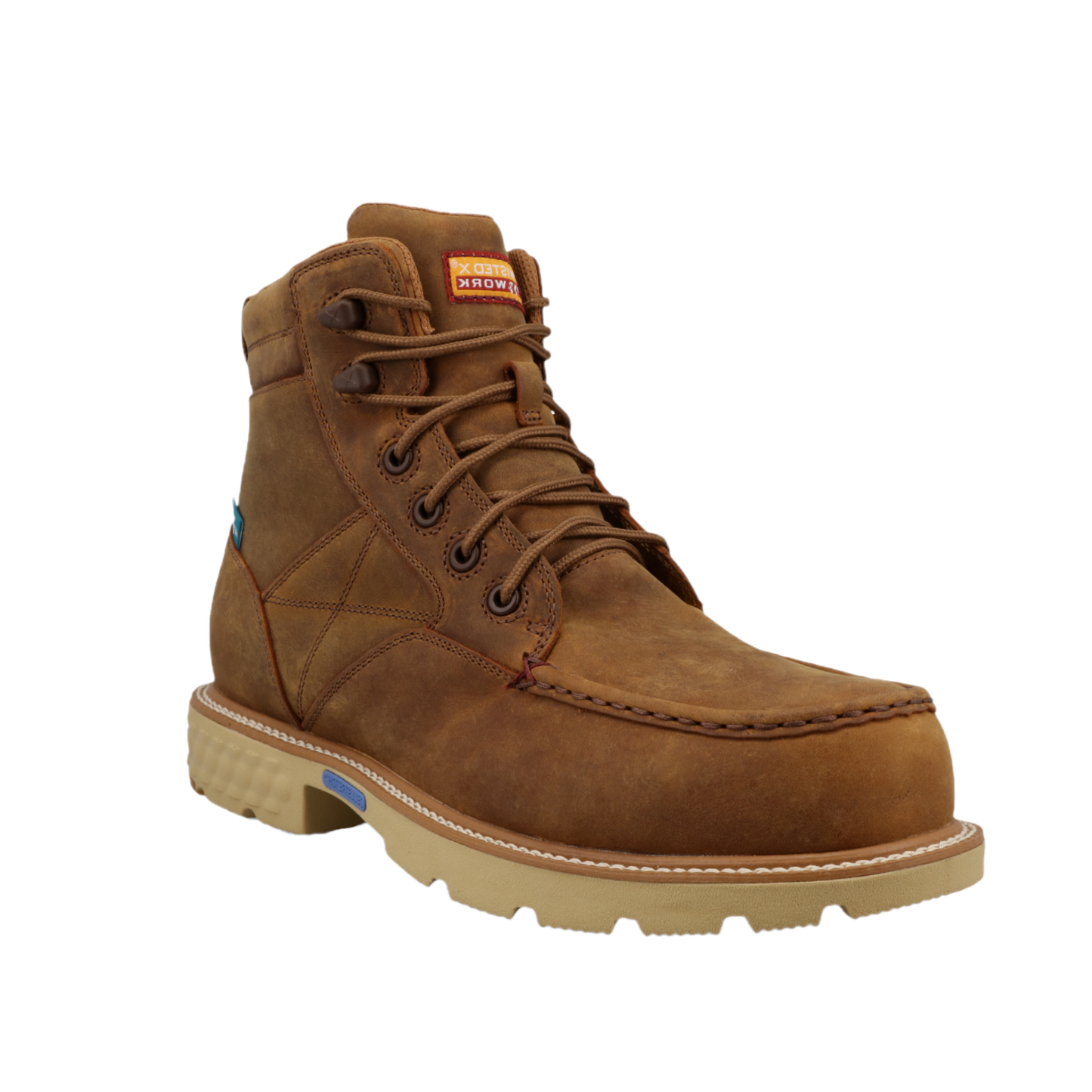 Twisted X® Men's 6 Inch Light Brown Lace Up Boots MXCNW08