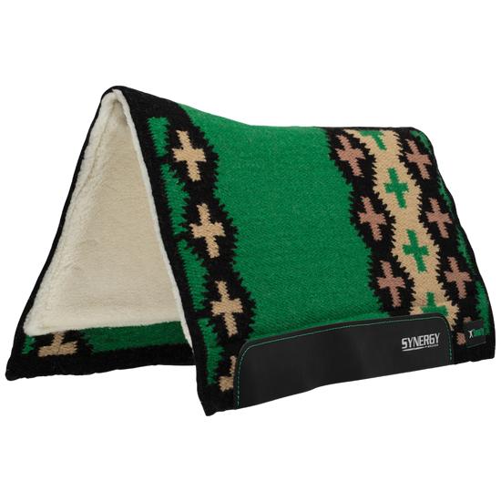 Load image into Gallery viewer, Weaver Synergy Flex Contour Saddle Pad 33&amp;quot;x 38&amp;quot; Smarty-Mission
