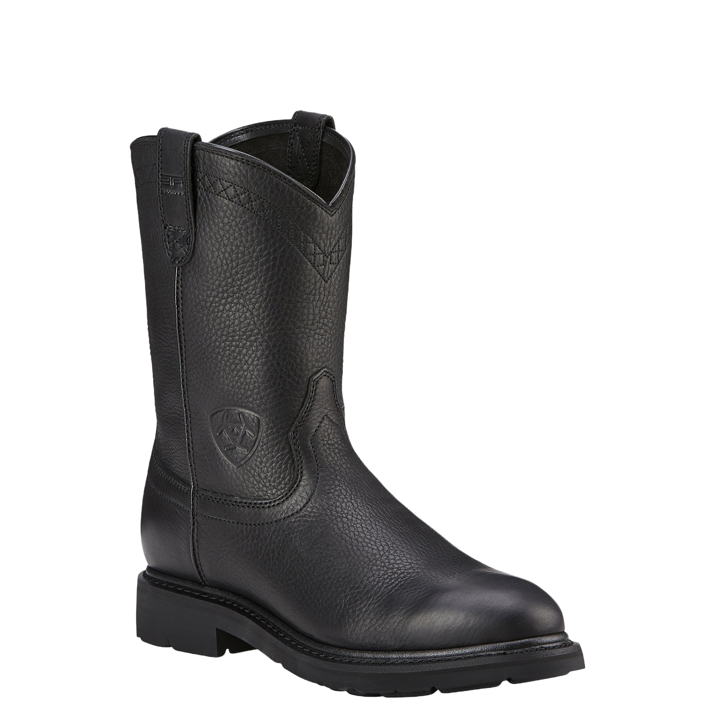 Ariat Men’s Black Sierra 10" Unlined Leather Work Boots 10002422