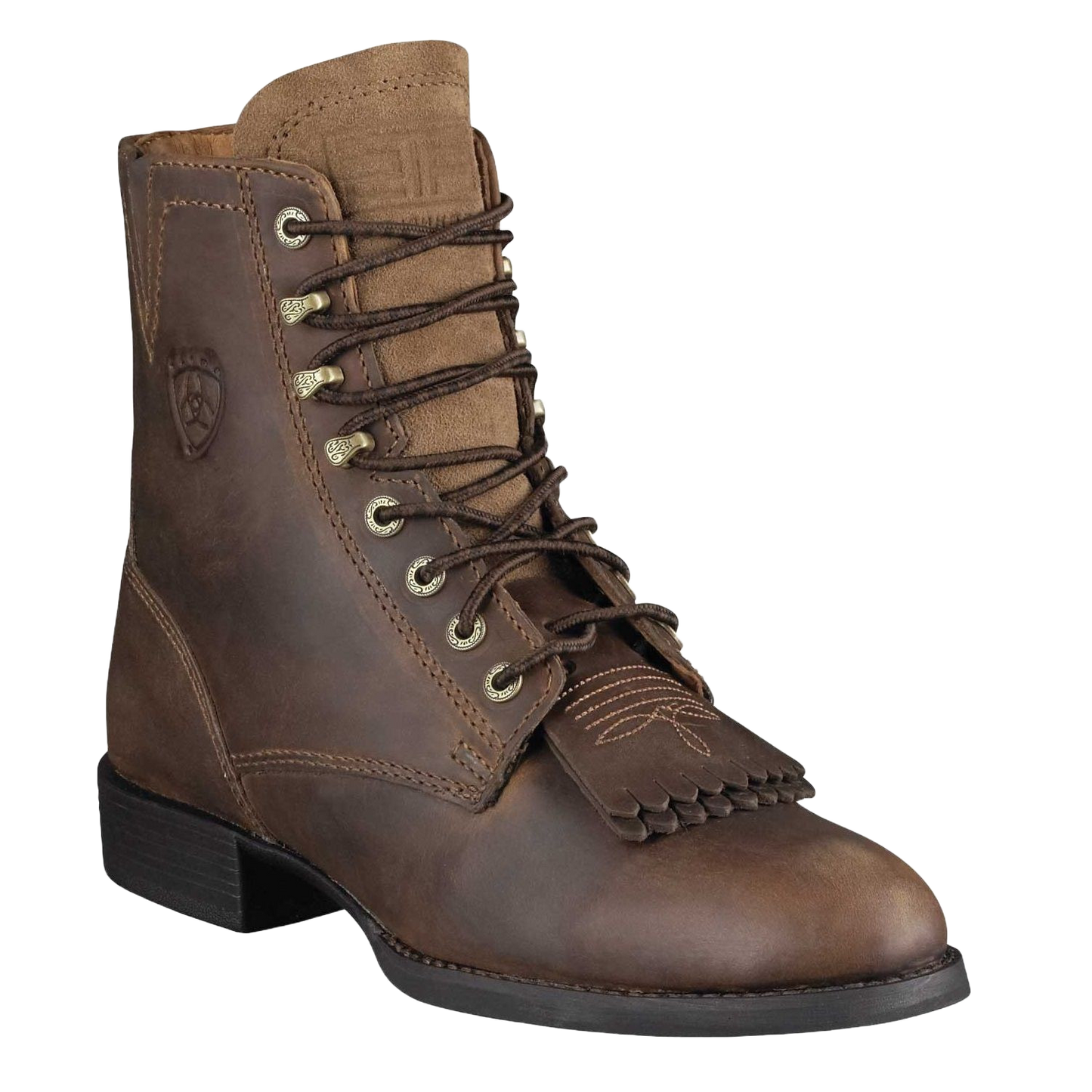 Ariat® Ladies Heritage Lacer II Kiltie Distressed Brown Boot 10002147