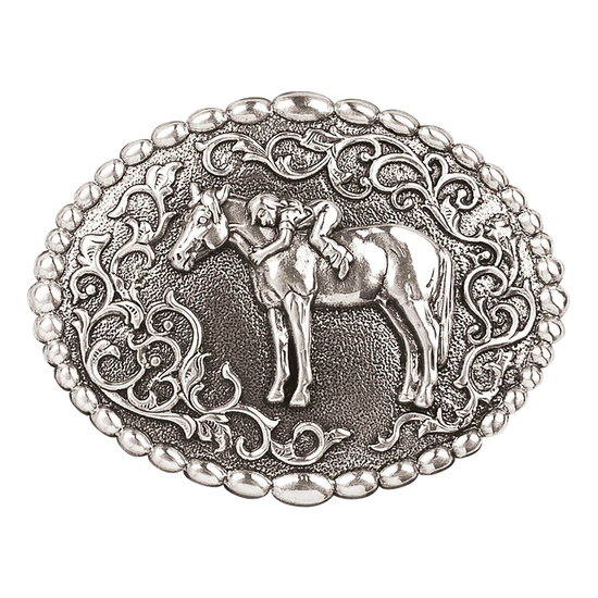 Nocona Youth First Love  Belt Buckle 37672