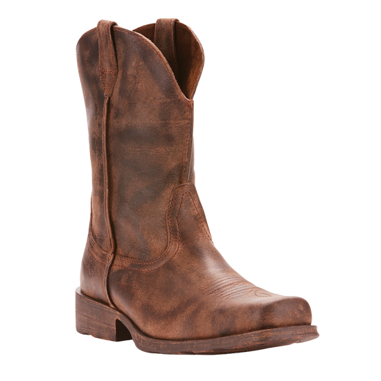 Ariat® Men's Rambler Antiqued Grey Square Toe Boots 10025171