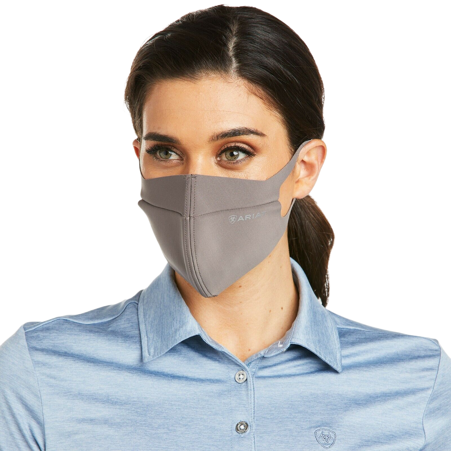 Ariat®  AriatTEK™ Unisex Plum Grey Face Mask 10036895