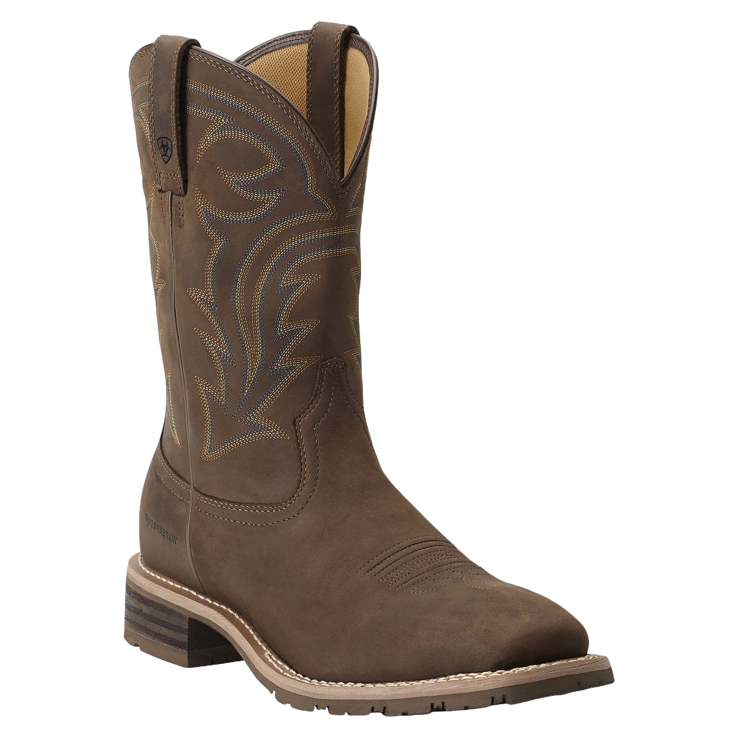Ariat Men’s Brown Hybrid Rancher H2O Waterproof Pull-On Boot 10014067 ...