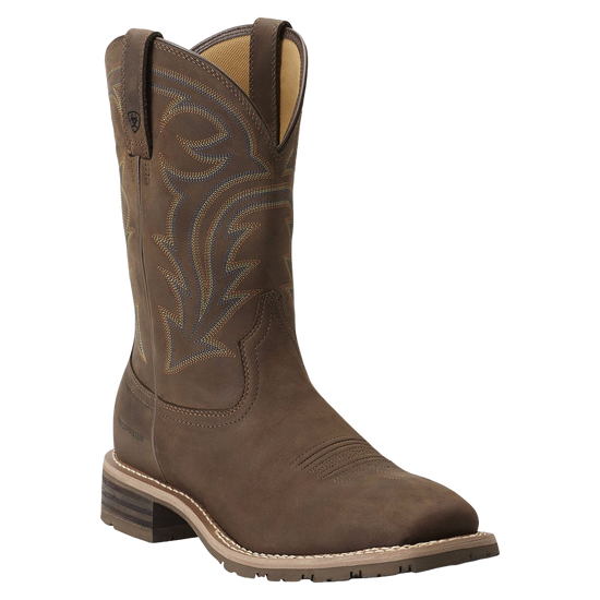 Ariat Men’s Brown Hybrid Rancher H2O Waterproof Pull-On Boot 10014067