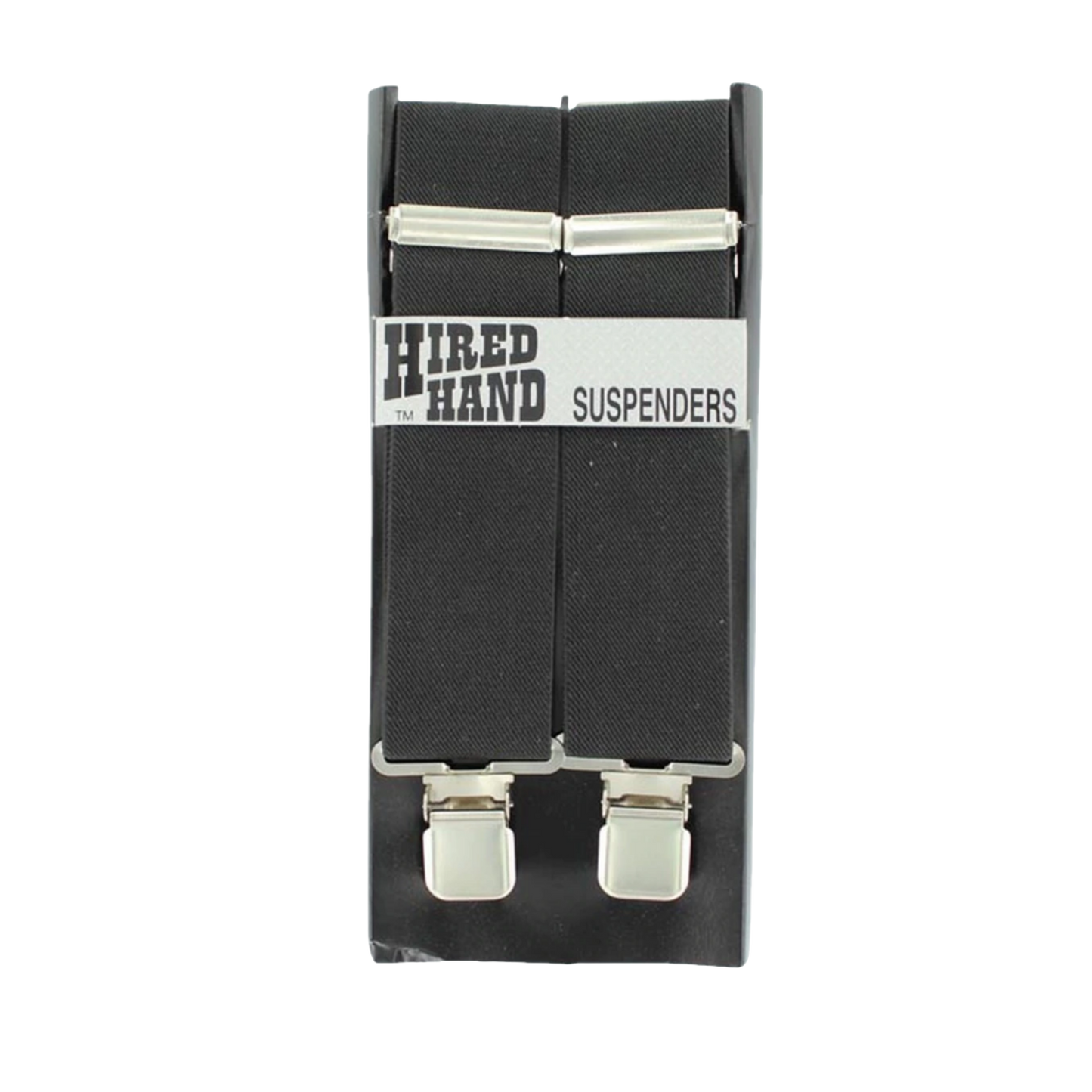 Hired Hand Black Suspenders N8510001