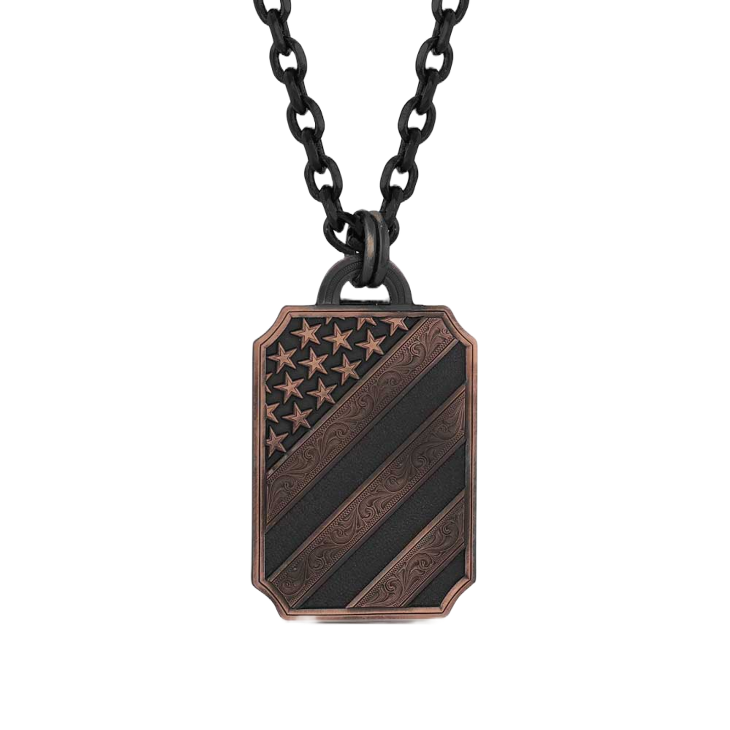 Montana Silversmiths® All American Bronze Necklace NC5066BLB