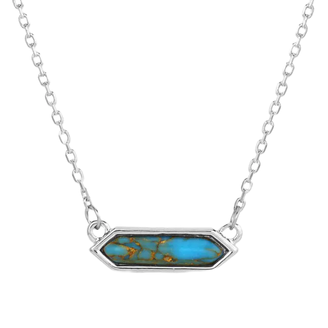 Montana Silversmiths Ladies Finishing Touch Turquoise Necklace NC5623