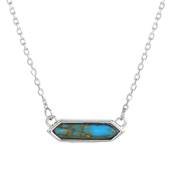 Montana Silversmiths Ladies Finishing Touch Turquoise Necklace NC5623