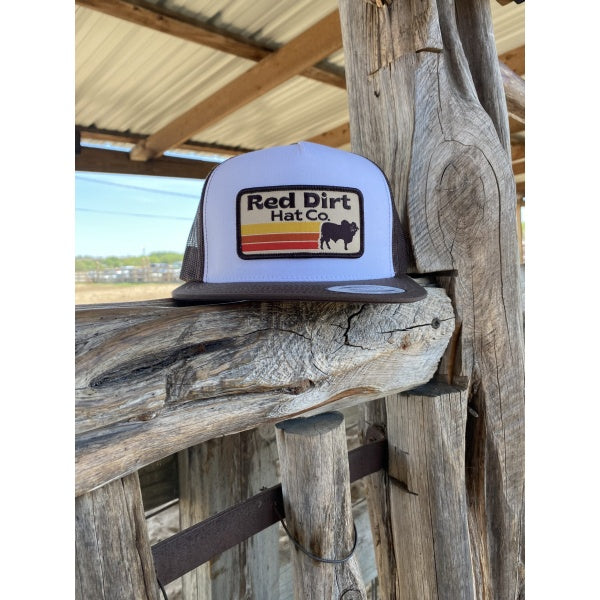 Red Dirt Men's Pancho Brown & White Hat RDHC270