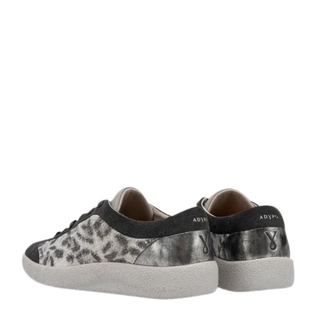 ADYRO Ladies Lela Onyx Cheetah Black Casual Performance Sneaker LEFOCB101