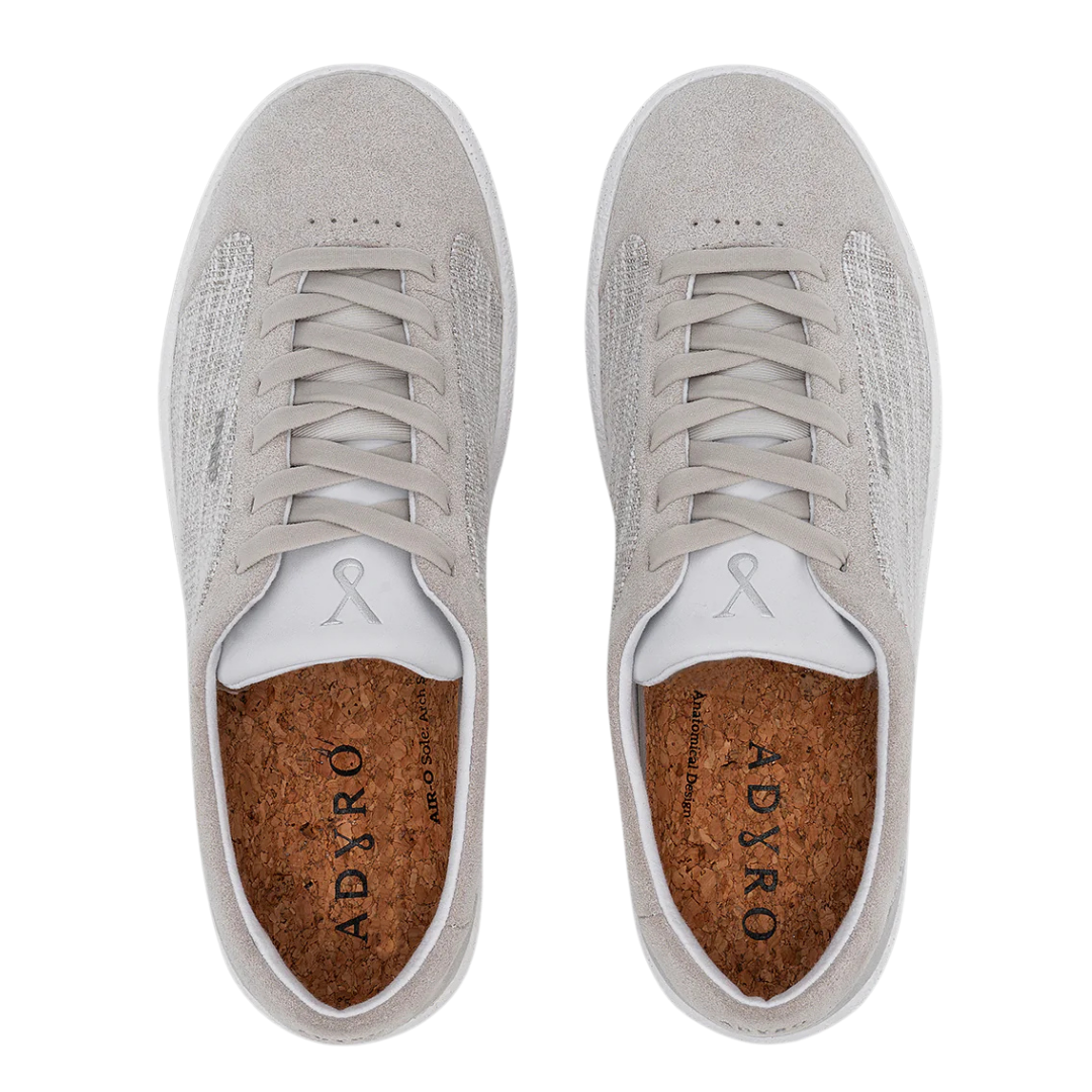 Adyro Ladies Lela Glacier Grey Casual Performance Sneaker LEFGLG101