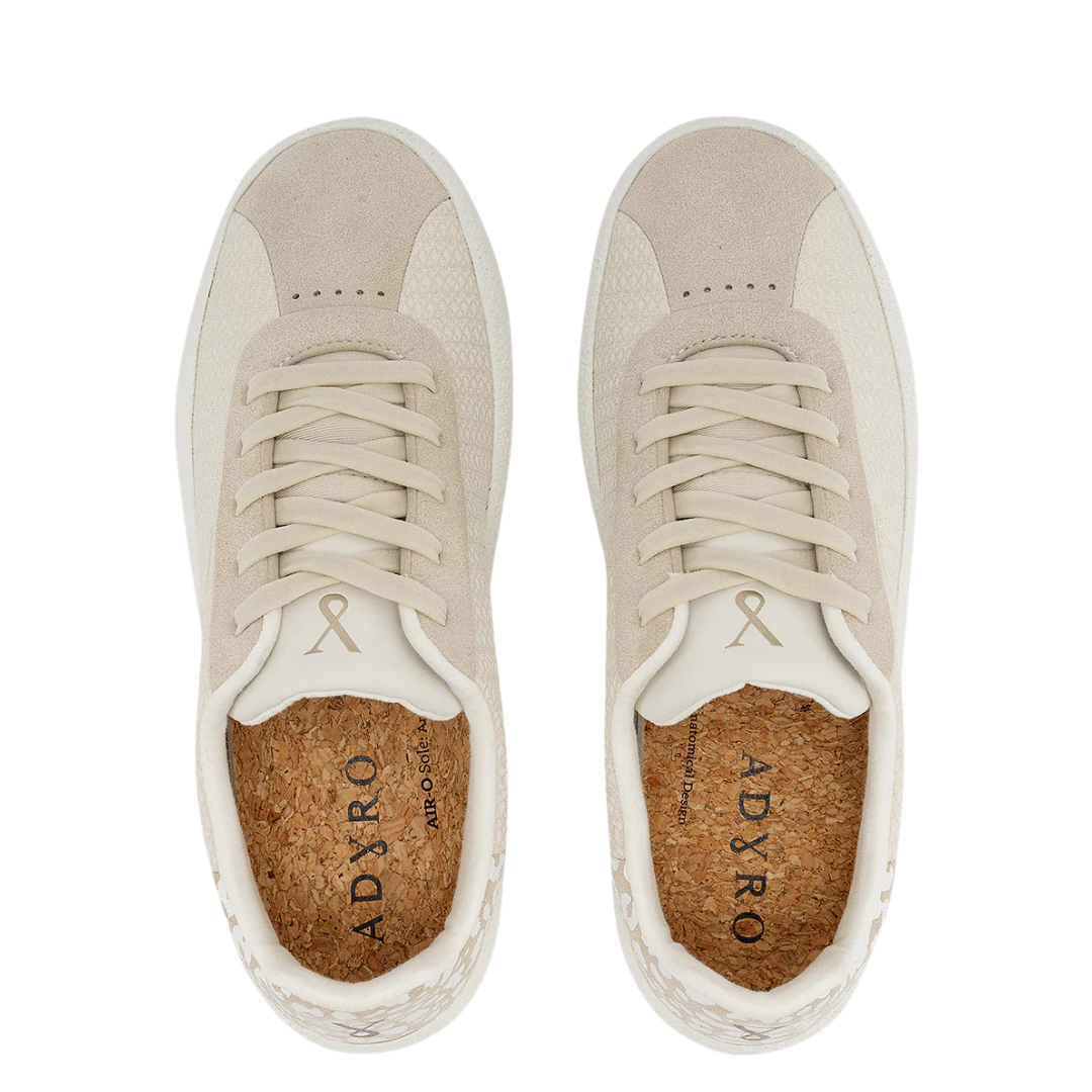 ADYRO Ladies Prima Almond Beige Casual Performance Sneaker PAFALM101