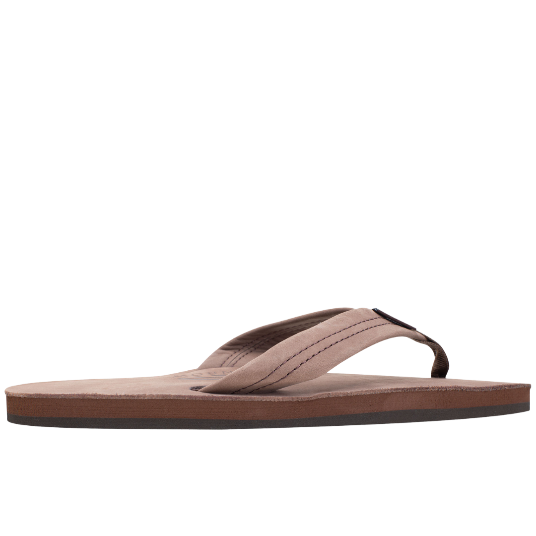 Rainbow Men's Single Layer Expresso Premier Leather 1" Strap Sandal 301ALTS0-EXPR