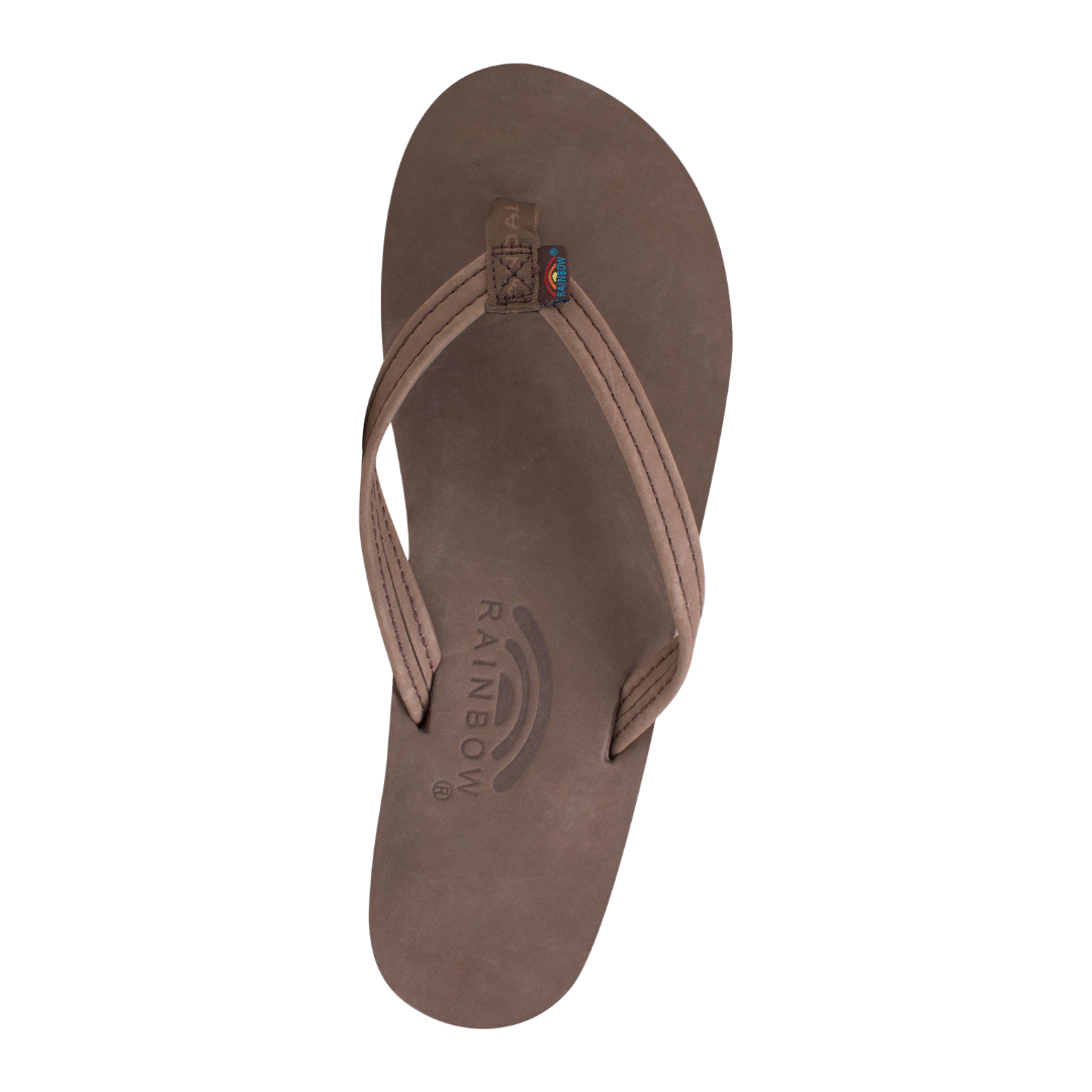 Rainbow Ladies Single Layer Expresso Premier Leather Sandal 301ALTSN-EXPR