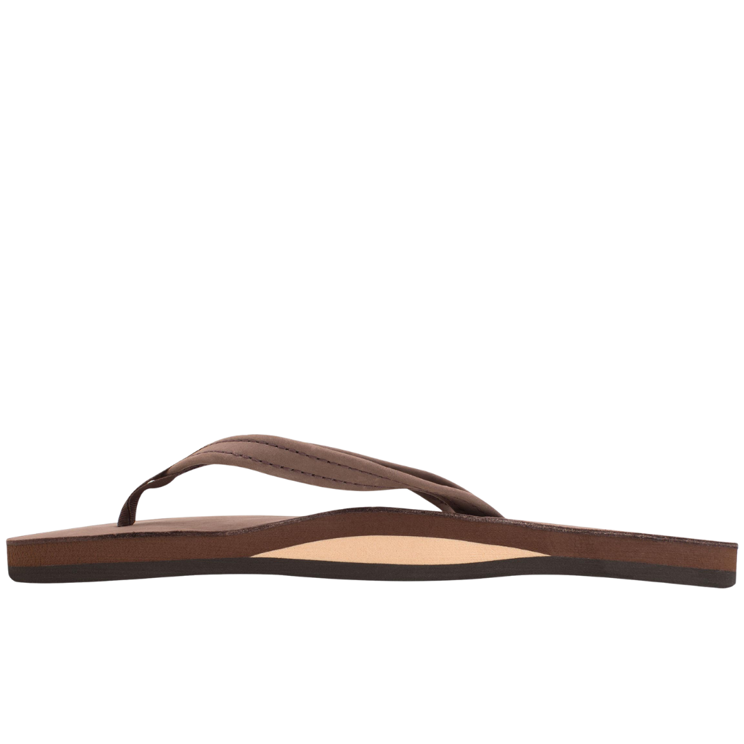 Rainbow Ladies Single Layer Expresso Premier Leather Sandal 301ALTSN-EXPR
