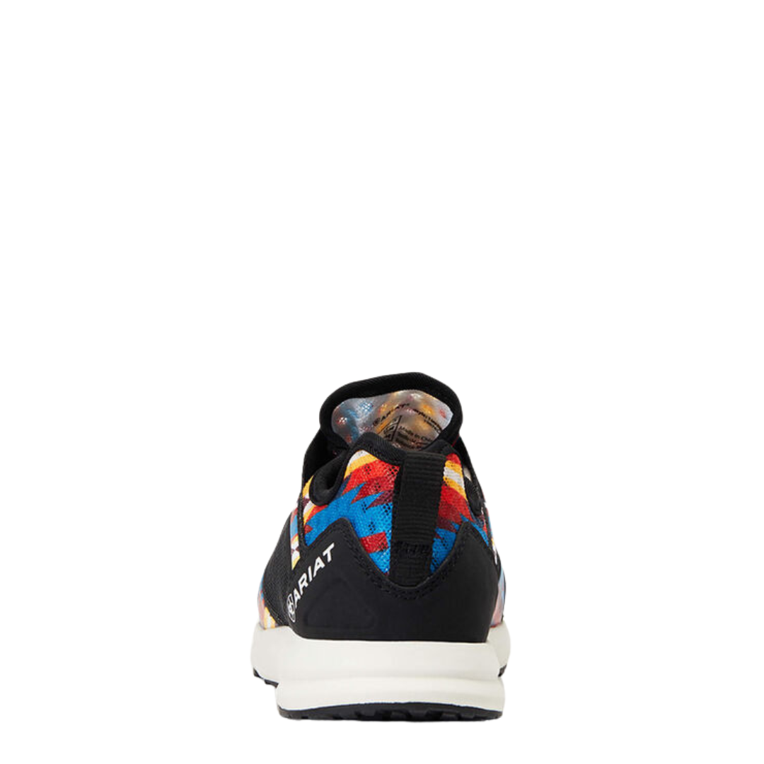 Ariat Ladies Fuse Blue Geo Print Slip On Shoes 10039083