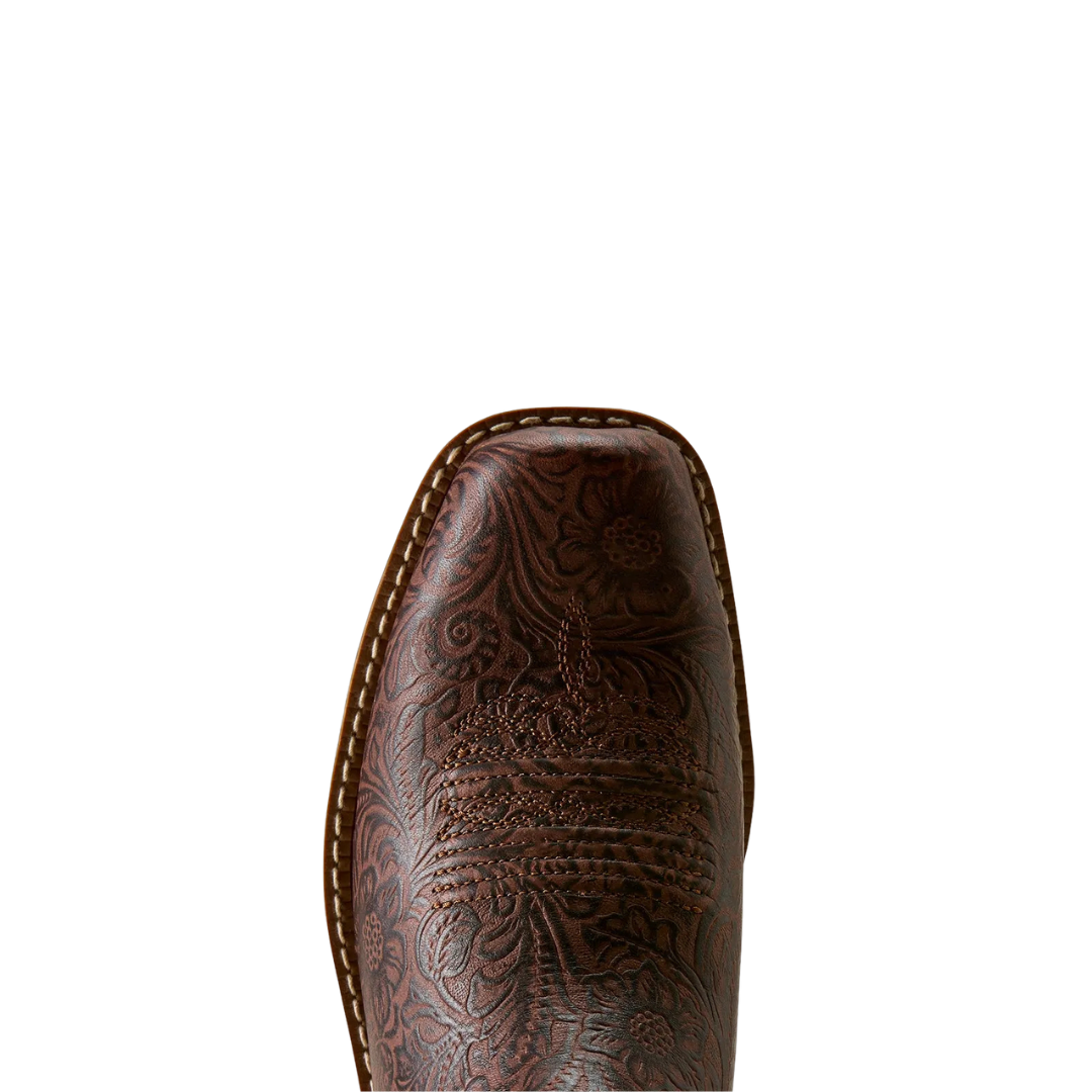 Ariat Ladies Chocolate Southlite Chelsea Narrow Cutter Toe Boot 10080322