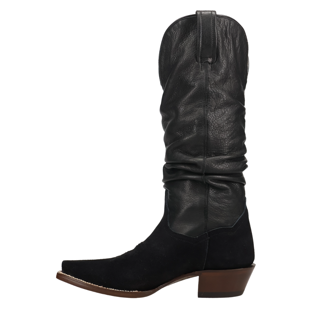 Dan Post Ladies Cowgirl Chic Black/Black Leather Western Boot DP7099