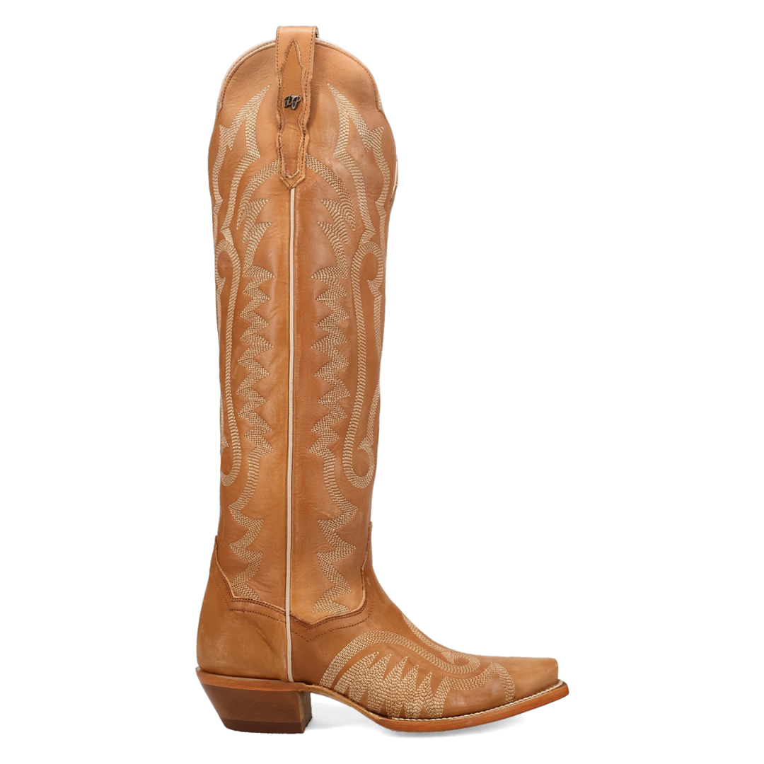 Dan Post Ladies Jocelyn Tan/Tan Leather Western Boot DP7067 - Wild West Boot Store