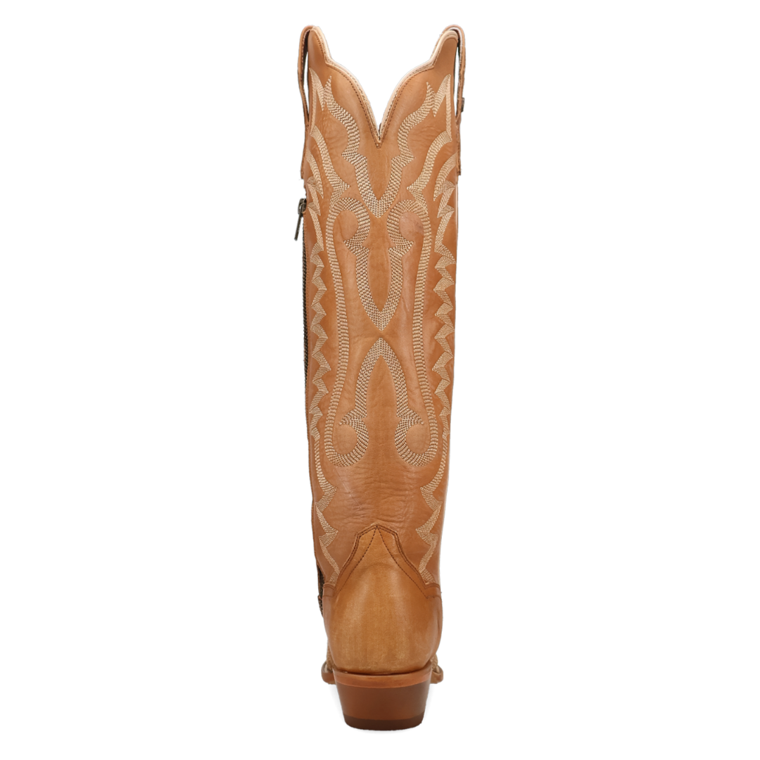 Dan Post Ladies Jocelyn Tan/Tan Leather Western Boot DP7067 - Wild West Boot Store