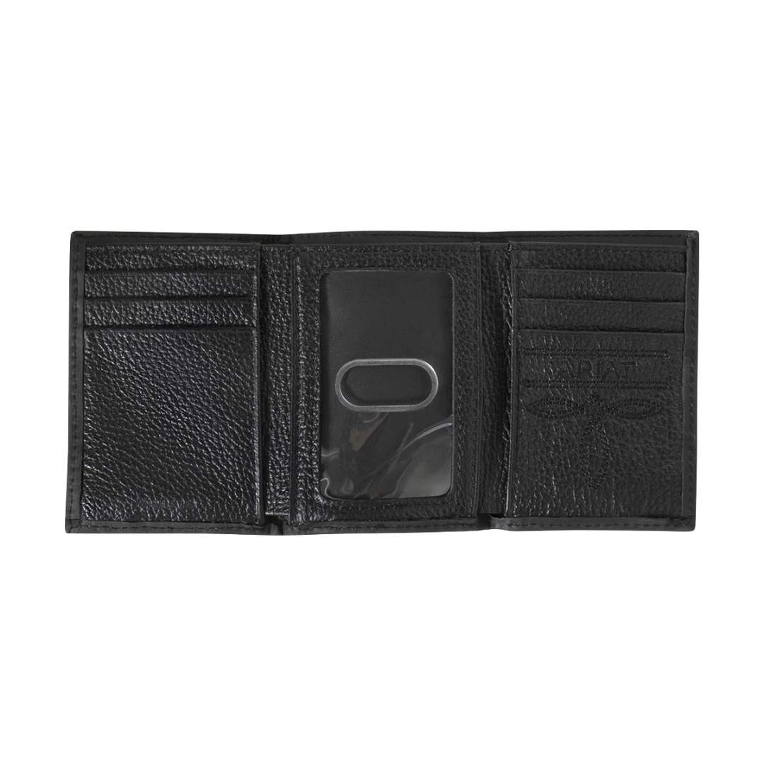 Ariat Men's Black Aztec Fabric Trifold Wallet A3558901