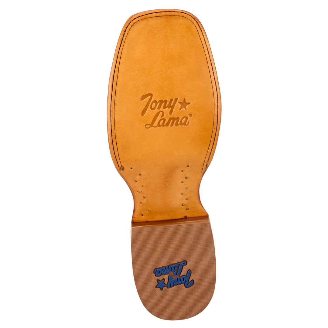 Tony Lama Men's Blaine Umber Forest Green Ostrich Boots RN3571