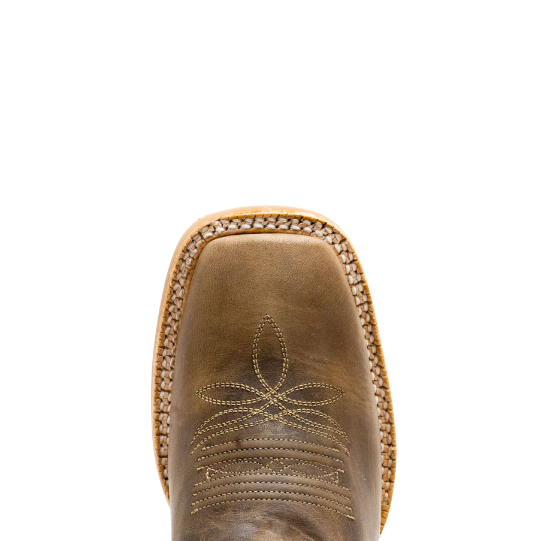 HYER Ladies Topeka Tan Square Toe Western Boots HW41028