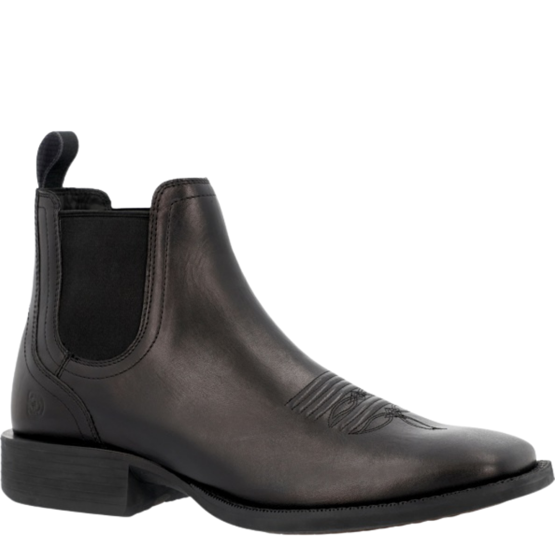 Durango Men's Shyloh Classic Black Western Ankle Boot DDB0525 - Wild West Boot Store