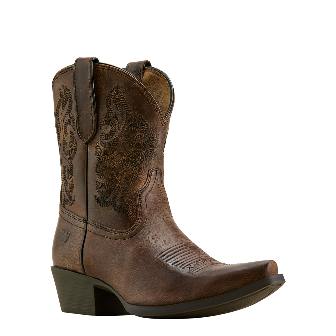 Ariat Ladies Lacona Embroidered Mesa Brown Western Boot 10074381
