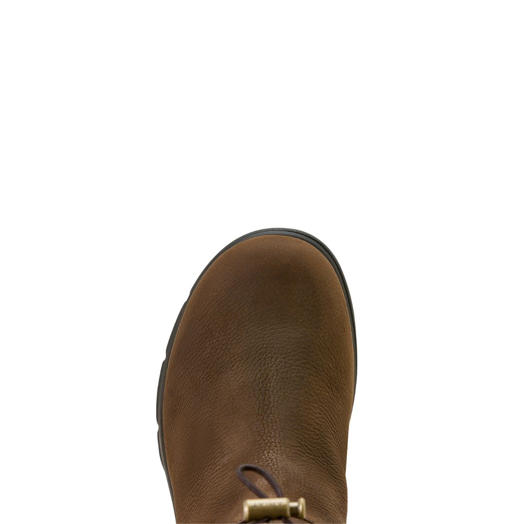 Ariat Ladies Barnyard Brooke Waterproof Brown Western Boot 10074295 - Wild West Boot Store