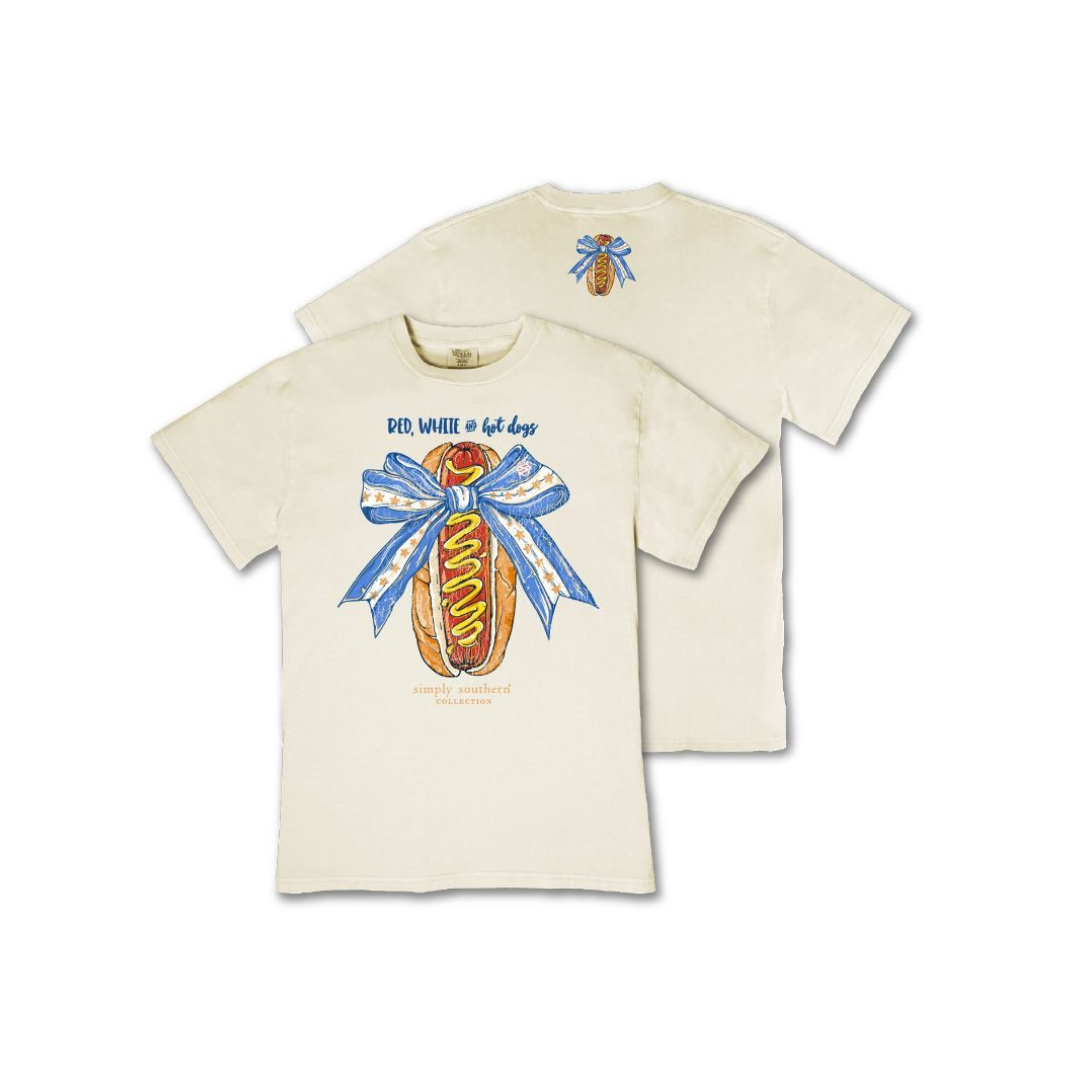 Simply Southern Ladies Mineral Washed Dog Bone T-Shirt MINWASH-DOG-BONE - Wild West Boot Store