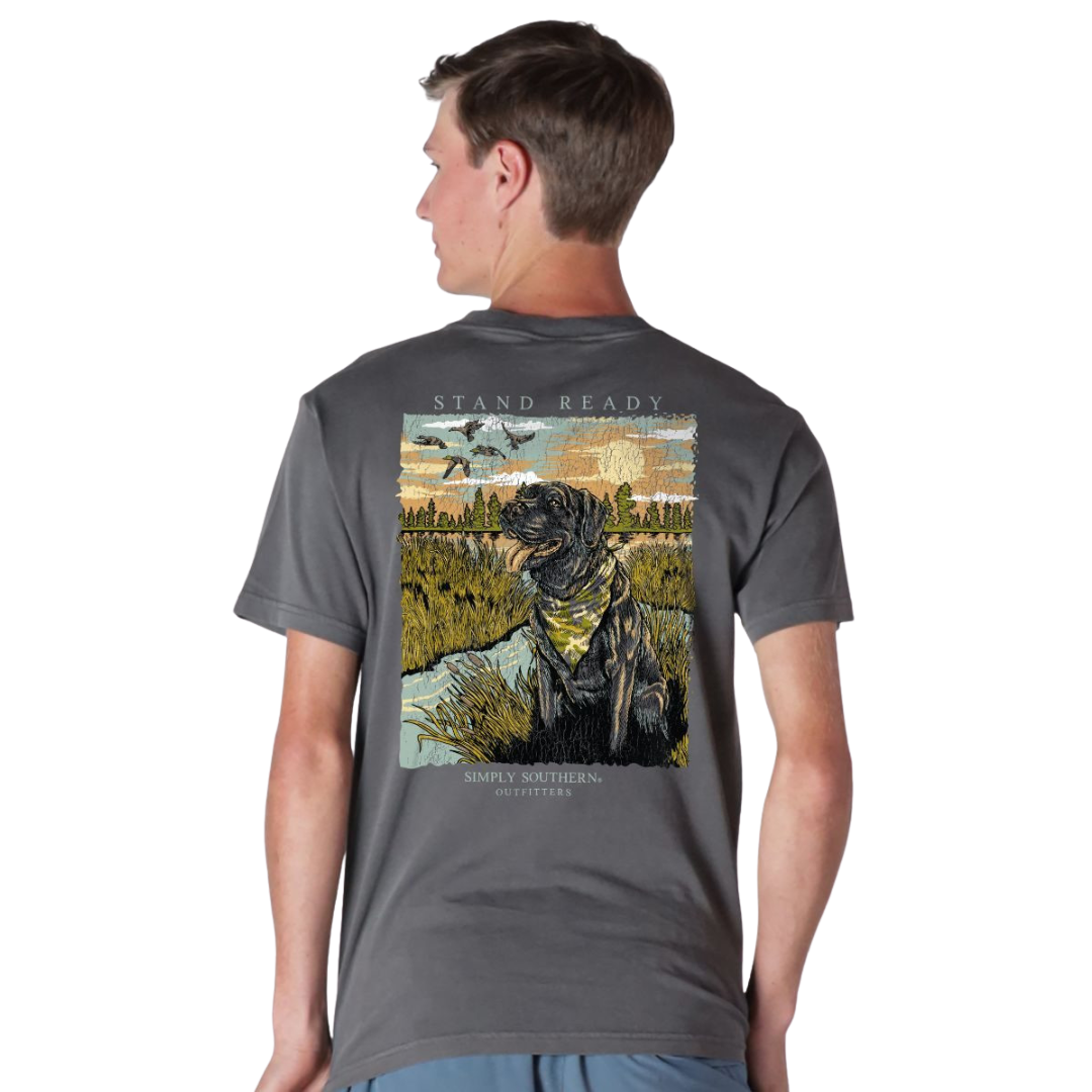 Simply Southern Men's Stand Ready Graphic T-Shirt MN-MINWASH-READY-GRPHT - Wild West Boot Store