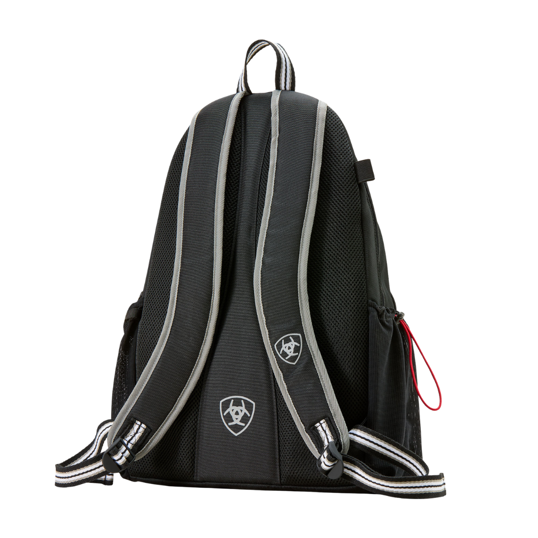Ariat Stride Graphic Logo Black Backpack 10075479