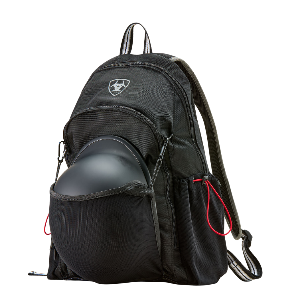 Ariat Stride Graphic Logo Black Backpack 10075479