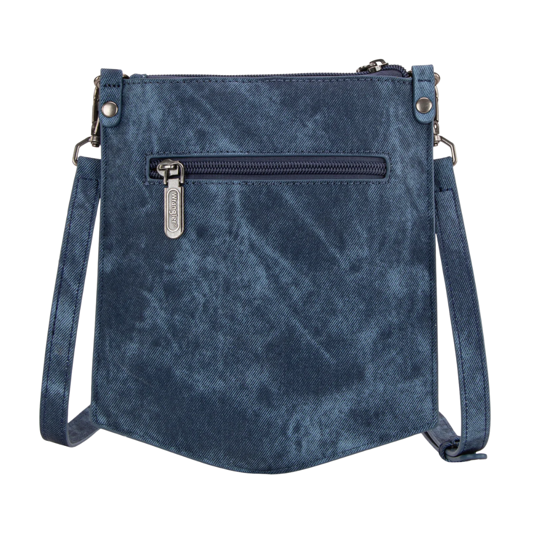 Wrangler Ladies "W" Stitch Water Repellent Denim Crossbody WG219-183JN