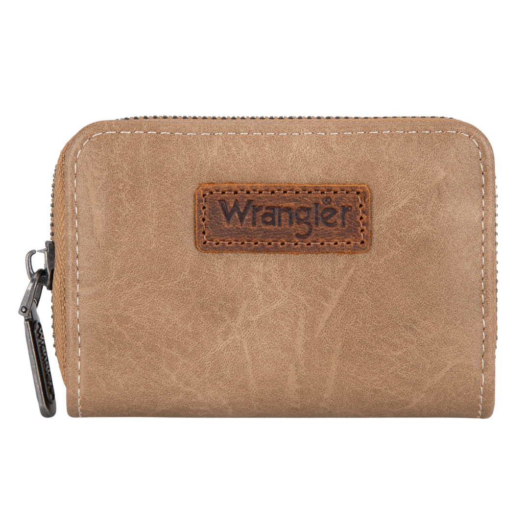 Wrangler Ladies Small Khaki Wallet RFID Card Holder WG200-W053KH