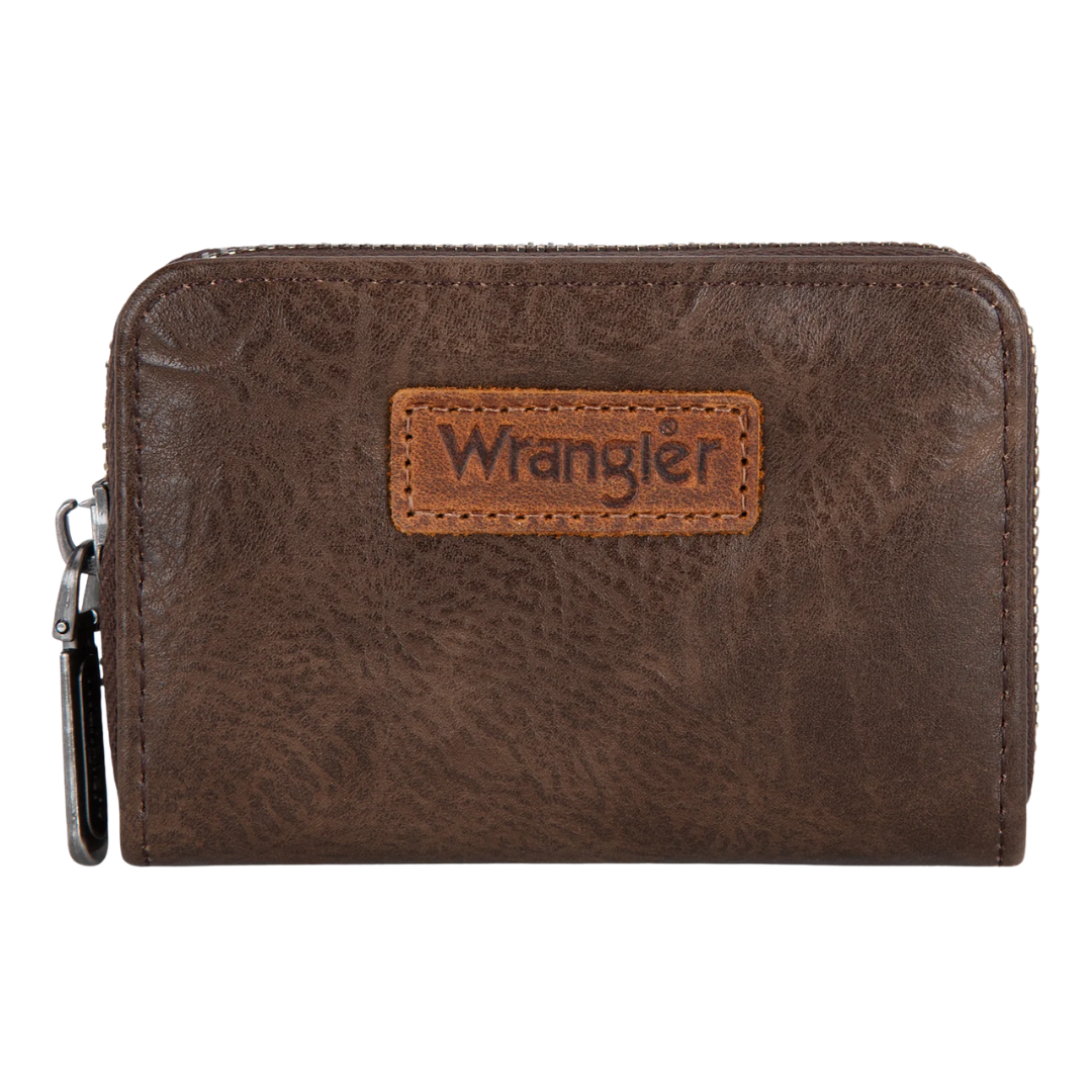 Wrangler Ladies Small Wallet Coffee RFID Card Holder WG200-W053CF