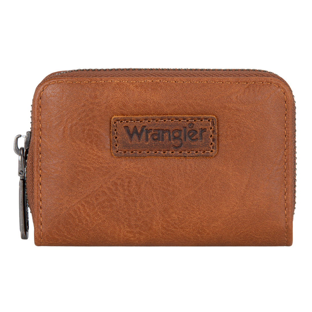 Wrangler Ladies Small Brown Wallet RFID Card Holder WG200-W053BR