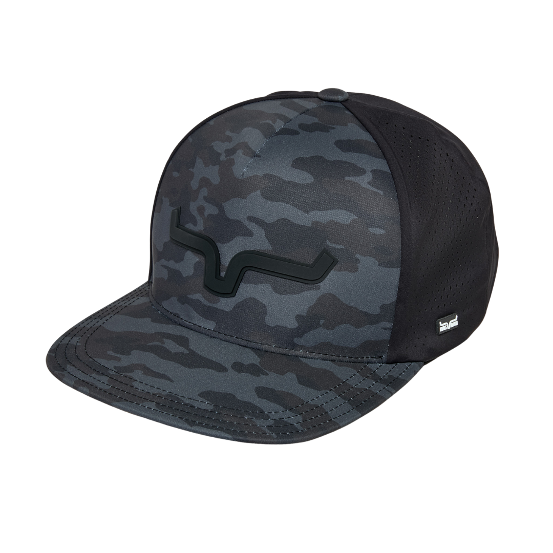 Kimes Ranch Estrada Black Camo Perforated Cap UHA0000227-BK001