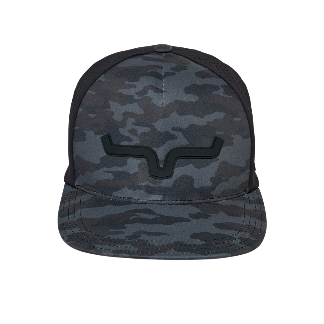 Kimes Ranch Estrada Black Camo Perforated Cap UHA0000227-BK001